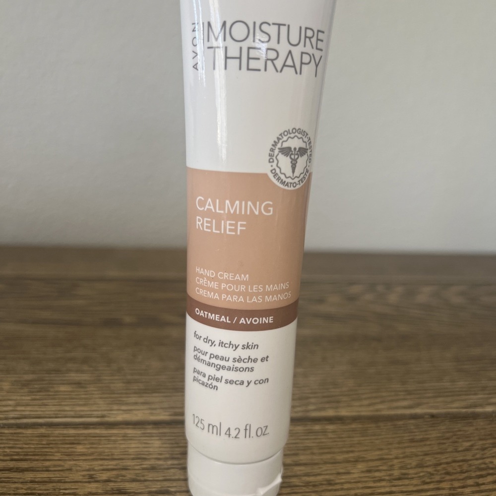 Avon Moisture Therapy Calming Relief Hand Cream 4.2‎ OZ - Picture 2 of 4